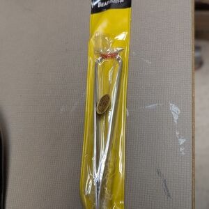 Hand Crafted Mixed Media Art Tool - Yellow and Silver